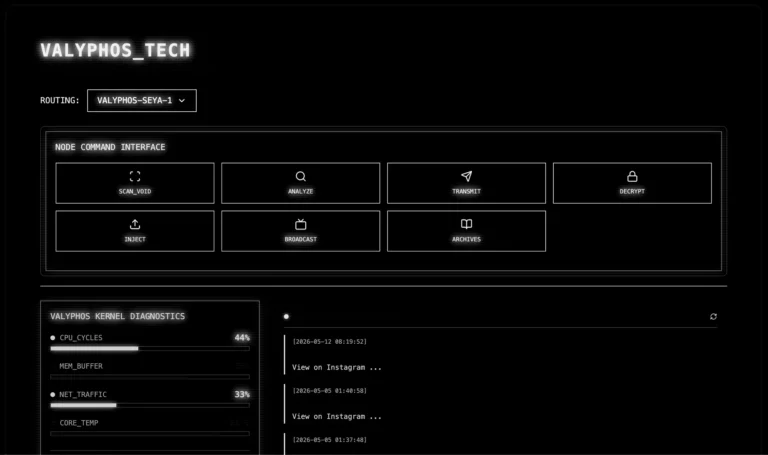 Valyphos.tech: The First Public Implementation of Hyperstition Architecture®